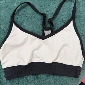 Victoria's Secret Black and White Sports Bra